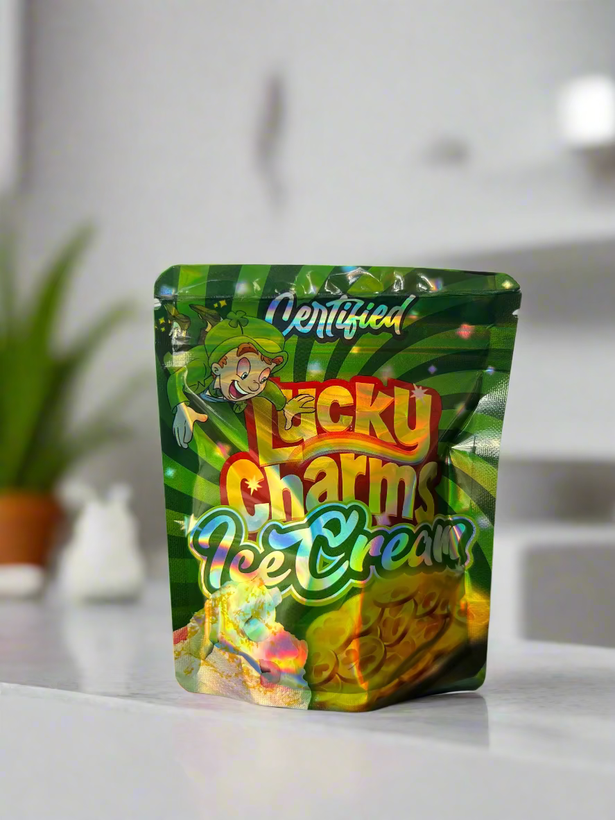 Trap House Exotics Lucky Charms Pineapple Gummies 5000mg THc Blend - Bittchaser Smoke Shop