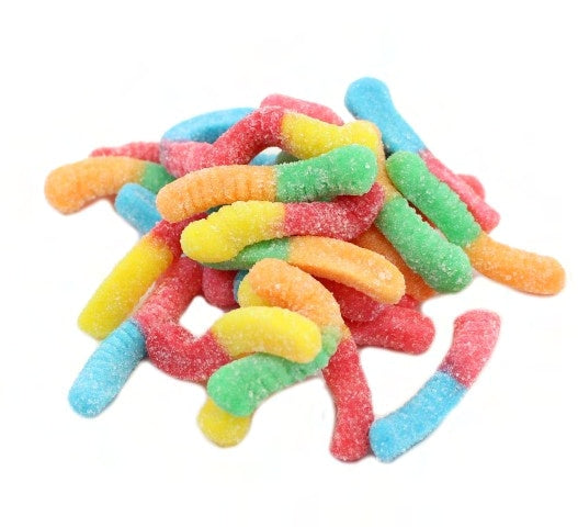 Neon Worms (S) THC Gummies