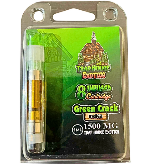 Delta-8 THC Green Crack Cartridge 1500mg