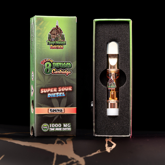 Delta-8 THC Super Sour Diesel Cartridge 1500mg