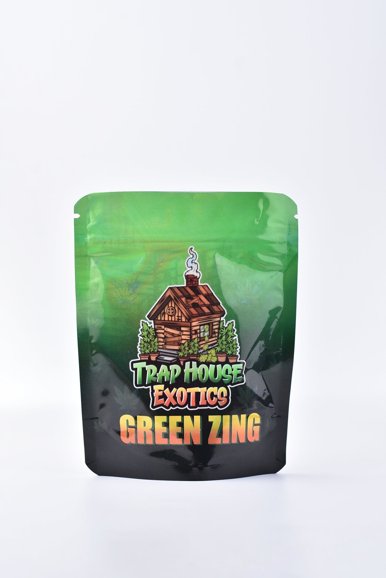 Trap House Exotics Green Zing Gummies 5000mg THc Blend - Bittchaser Smoke Shop