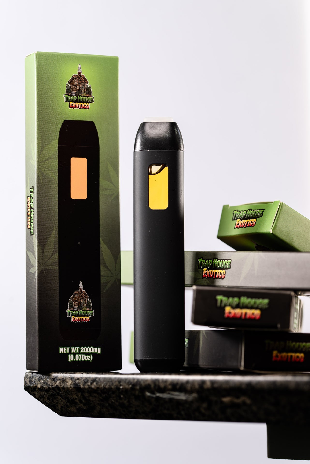 Trap House Exotics All-in-One Disposable 2000mg Delta 8 Vapes - Bittchaser Smoke Shop