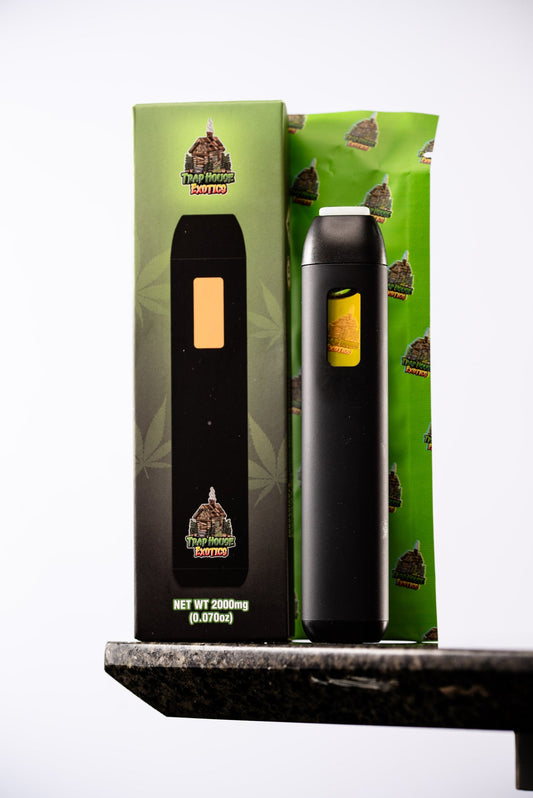 Trap House Exotics All-in-One Disposable 2000mg Delta 8 Vapes - Bittchaser Smoke Shop
